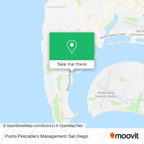 Mapa de Punta Pescadero Management