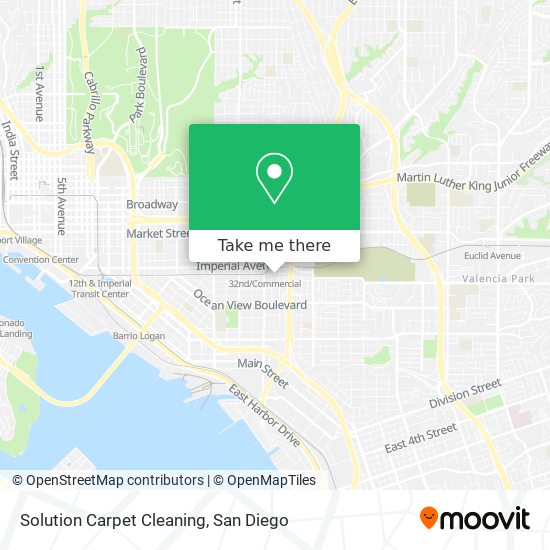 Solution Carpet Cleaning map