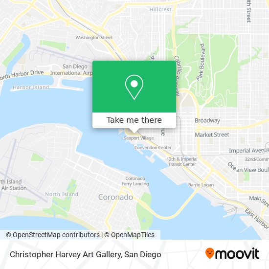 Christopher Harvey Art Gallery map