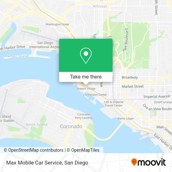 Max Mobile Car Service map