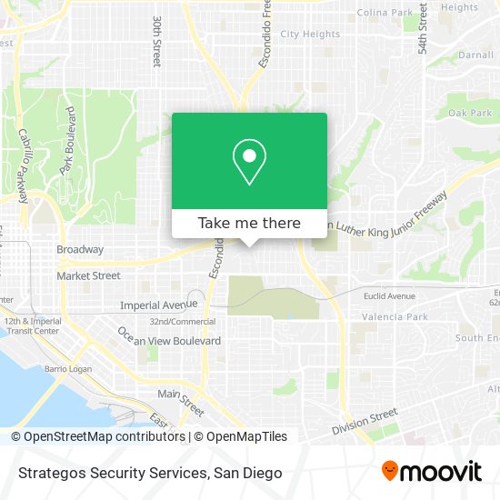 Mapa de Strategos Security Services