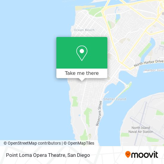 Mapa de Point Loma Opera Theatre