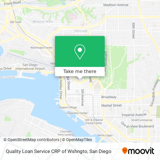 Quality Loan Service CRP of Wshngto map