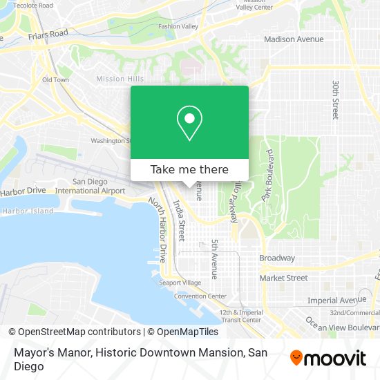 Mayor's Manor, Historic Downtown Mansion map