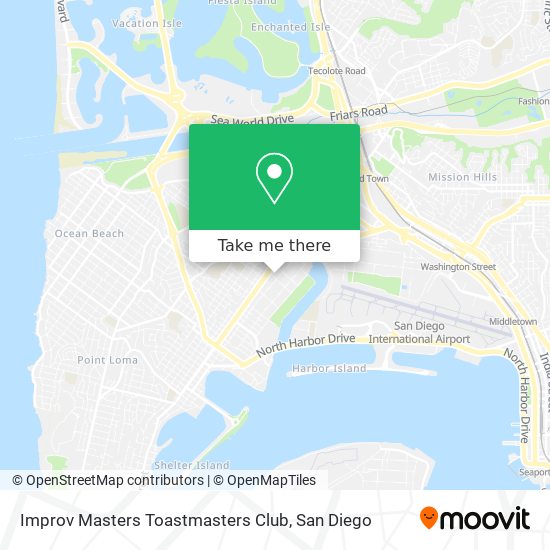 Improv Masters Toastmasters Club map
