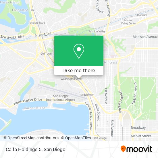 Calfa Holdings 5 map