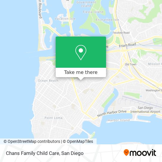 Chans Family Child Care map
