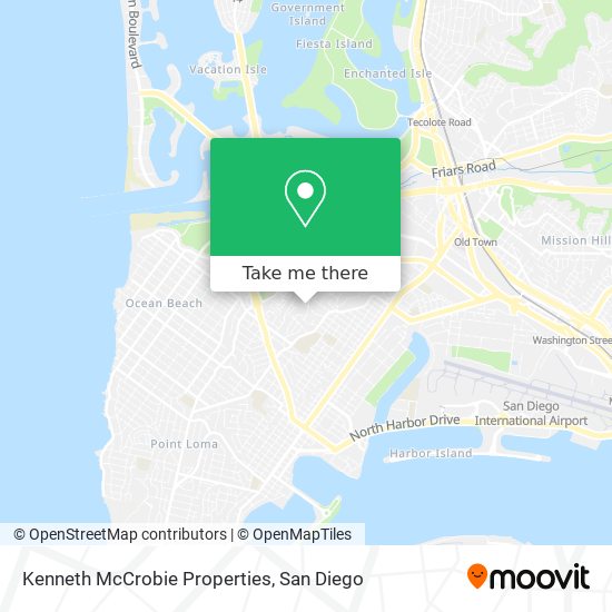 Kenneth McCrobie Properties map