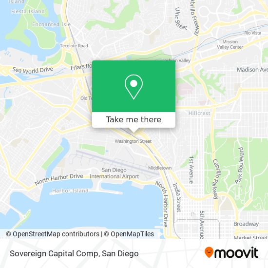 Mapa de Sovereign Capital Comp