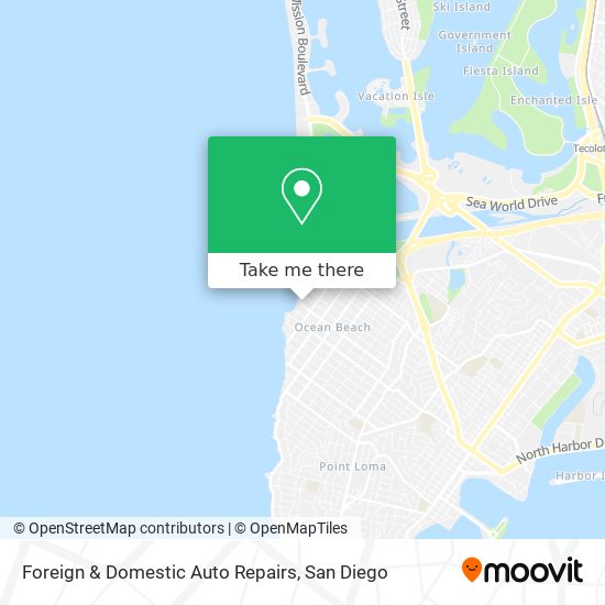 Mapa de Foreign & Domestic Auto Repairs