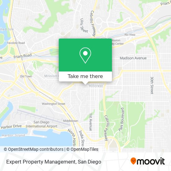 Expert Property Management map