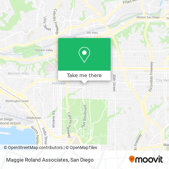 Maggie Roland Associates map