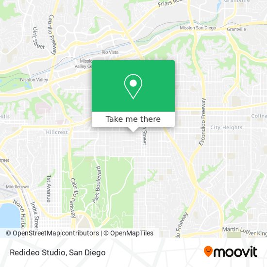 Redideo Studio map