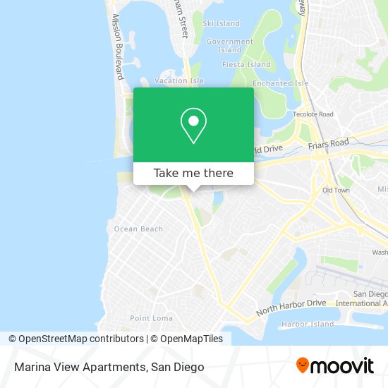 Mapa de Marina View Apartments