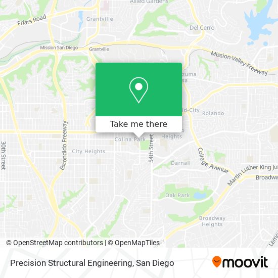 Mapa de Precision Structural Engineering