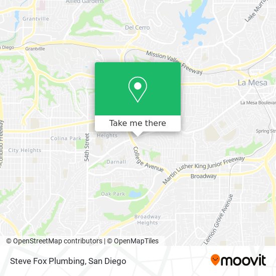 Mapa de Steve Fox Plumbing