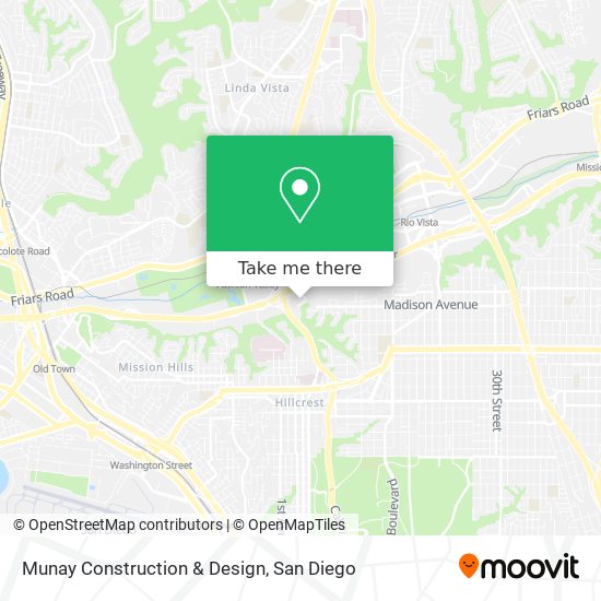 Munay Construction & Design map