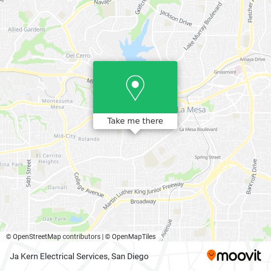 Mapa de Ja Kern Electrical Services