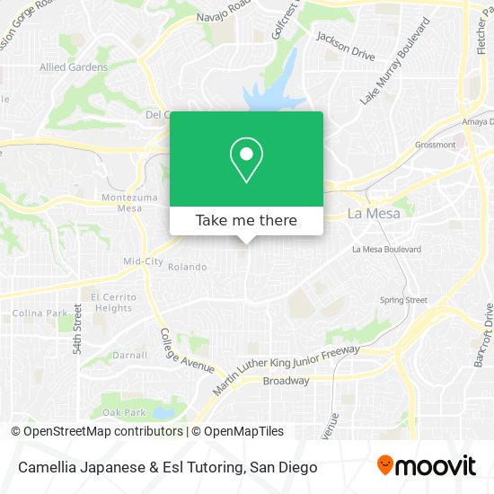 Mapa de Camellia Japanese & Esl Tutoring