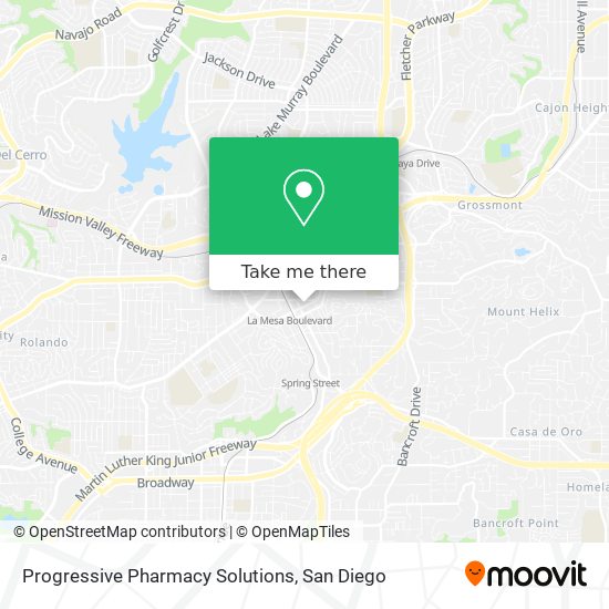 Progressive Pharmacy Solutions map