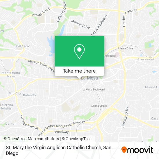 St. Mary the Virgin Anglican Catholic Church map