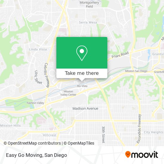 Easy Go Moving map
