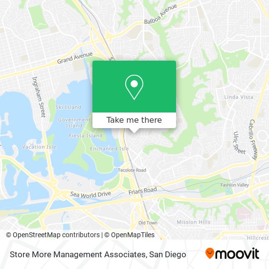 Mapa de Store More Management Associates