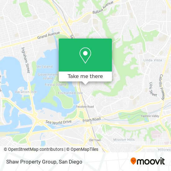 Mapa de Shaw Property Group
