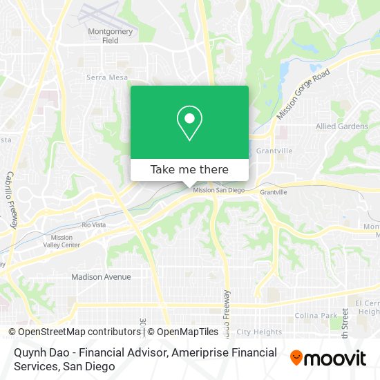 Quynh Dao - Financial Advisor, Ameriprise Financial Services map