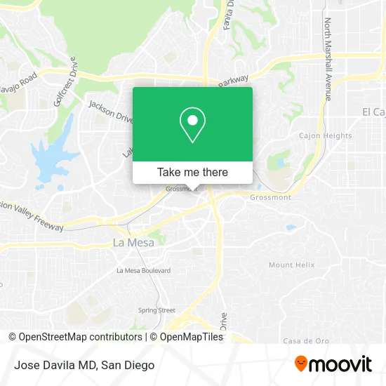 Jose Davila MD map