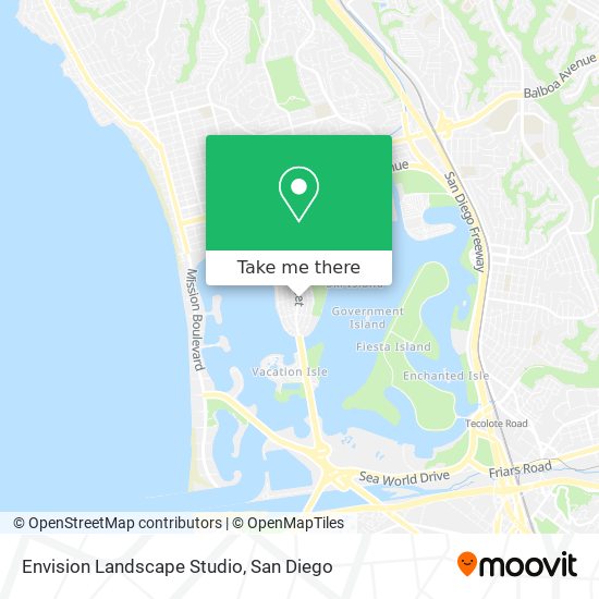 Envision Landscape Studio map