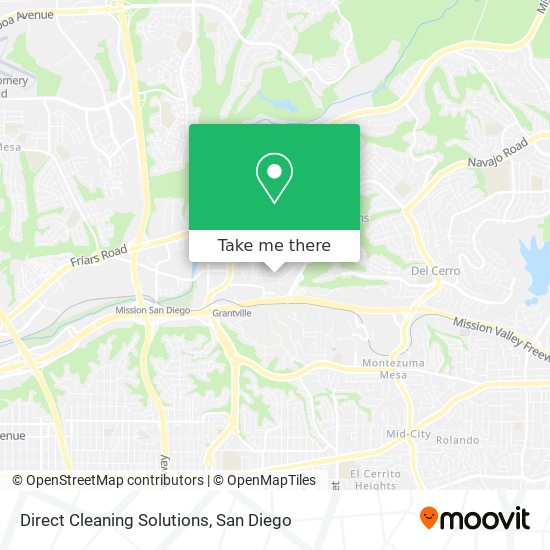 Direct Cleaning Solutions map