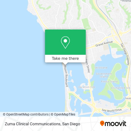 Zuma Clinical Communications map