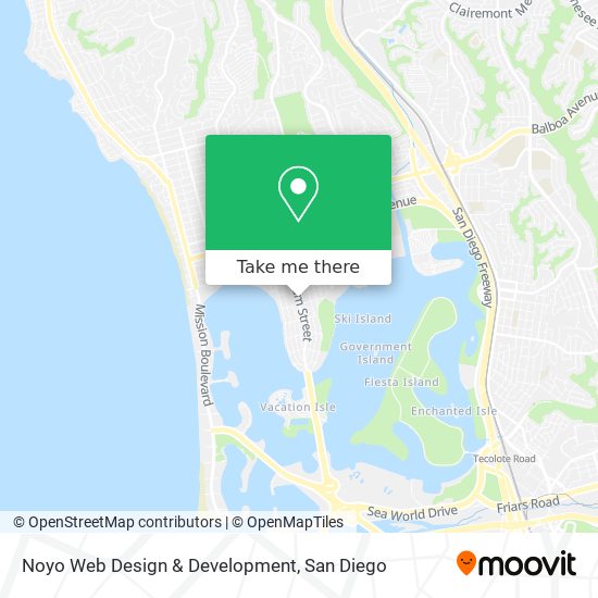 Mapa de Noyo Web Design & Development