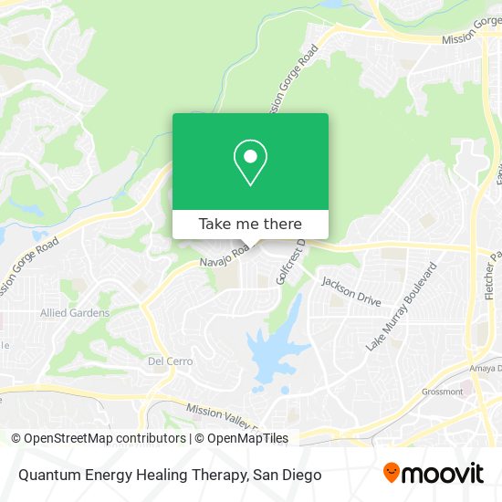 Quantum Energy Healing Therapy map