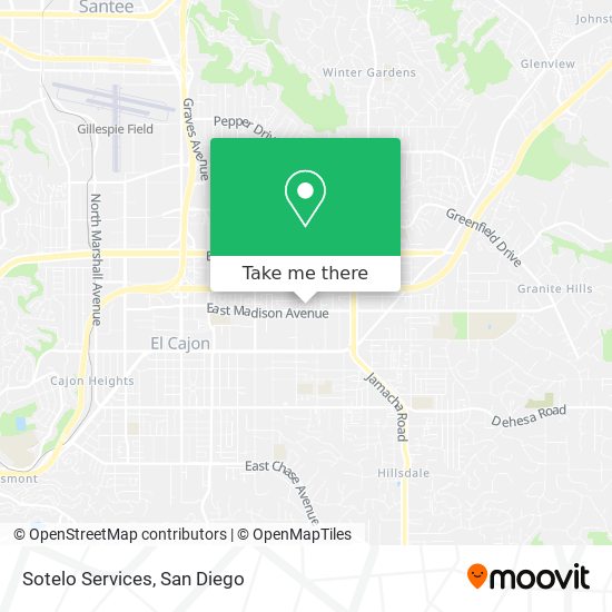 Sotelo Services map