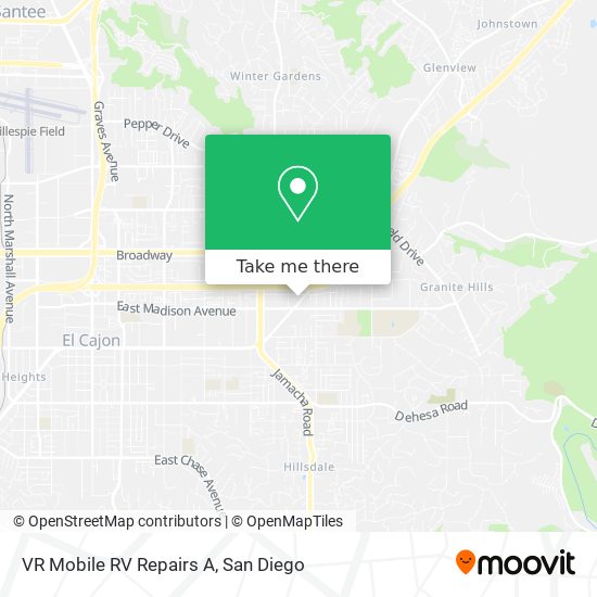 Mapa de VR Mobile RV Repairs A