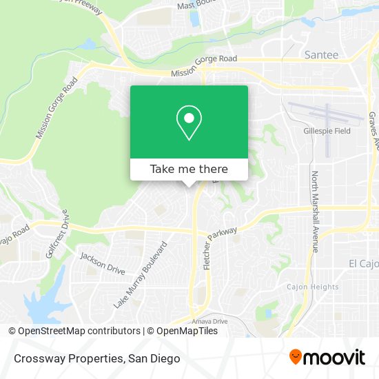 Crossway Properties map