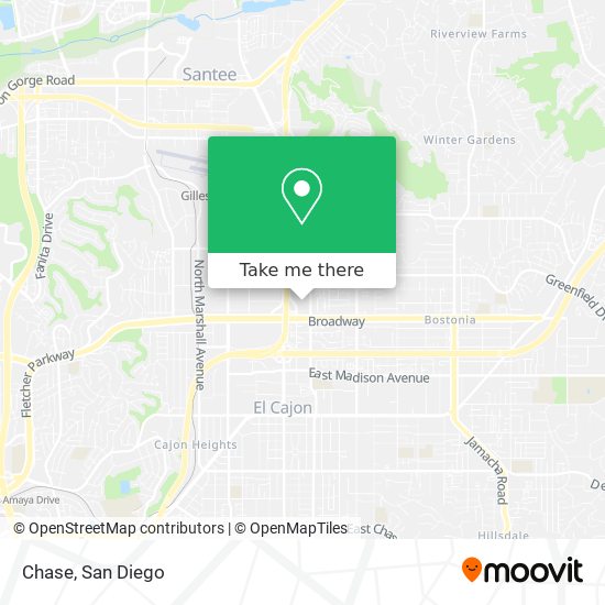 Chase map