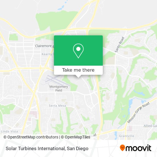 Solar Turbines International map