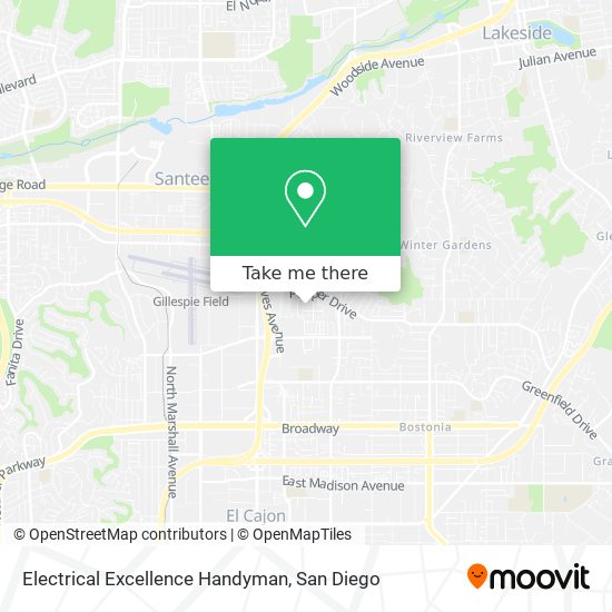 Mapa de Electrical Excellence Handyman