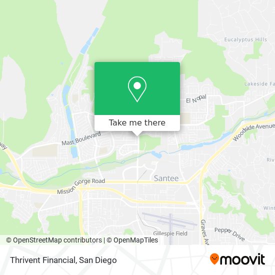 Thrivent Financial map