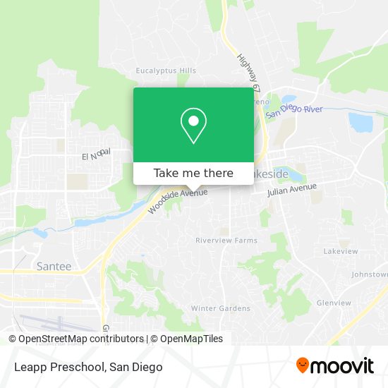 Mapa de Leapp Preschool