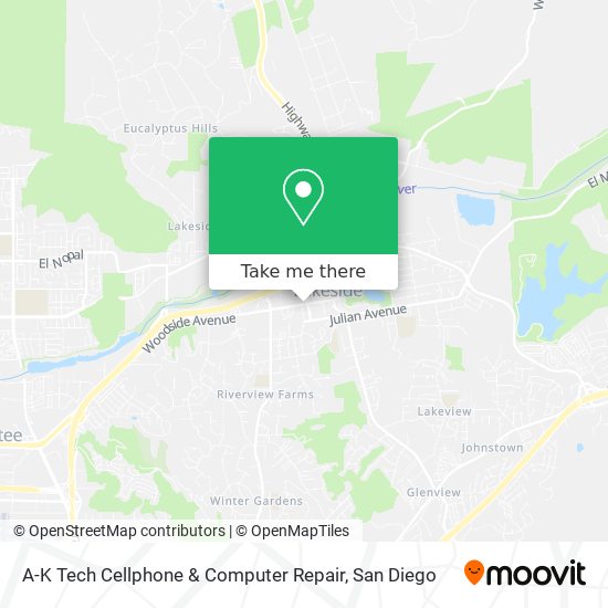 A-K Tech Cellphone & Computer Repair map