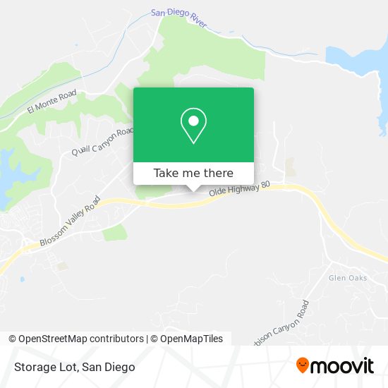 Storage Lot map