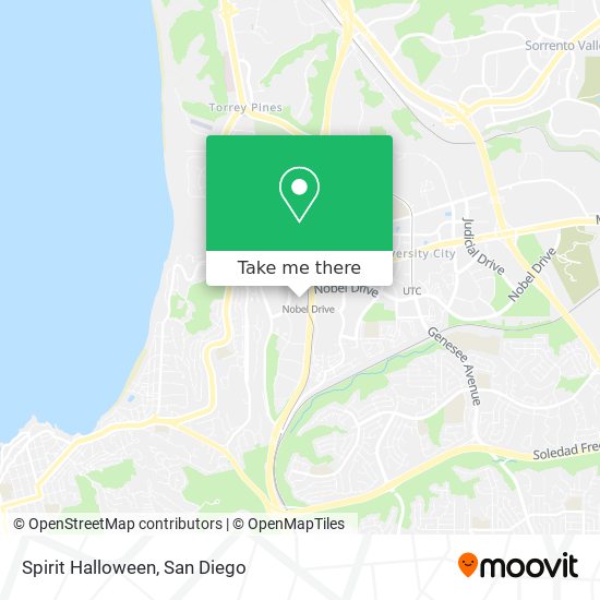 Mapa de Spirit Halloween