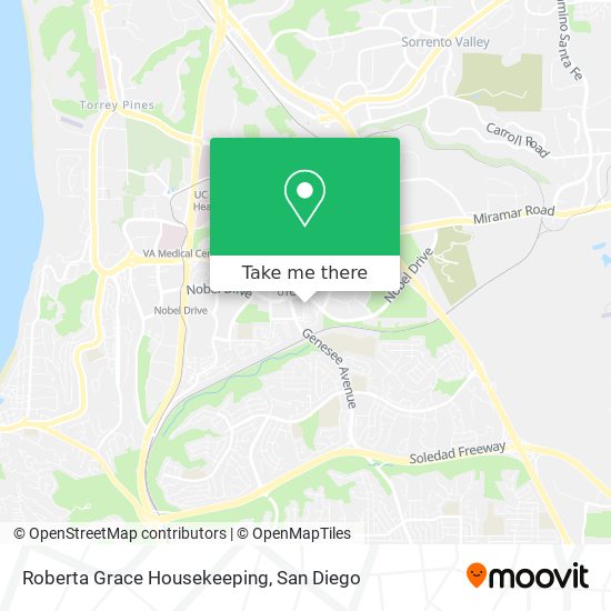 Roberta Grace Housekeeping map