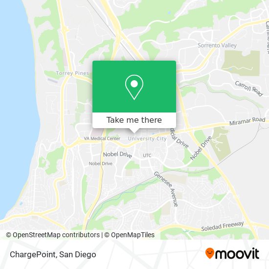 ChargePoint map