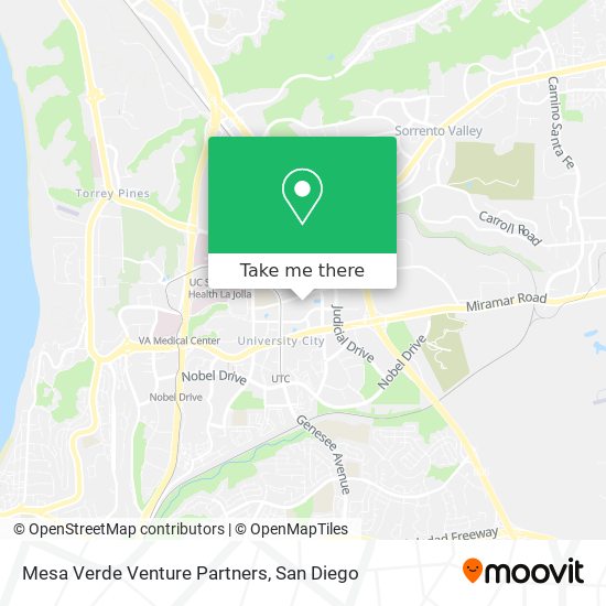 Mesa Verde Venture Partners map