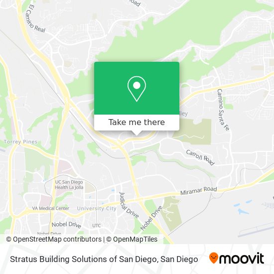 Stratus Building Solutions of San Diego map